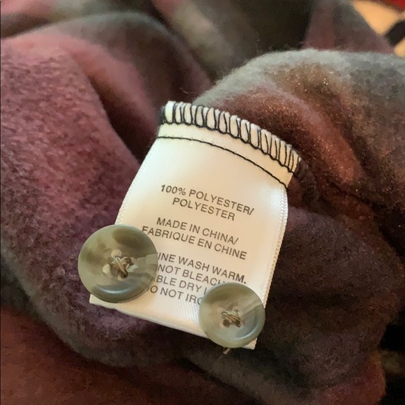 New Kolby Mens flannel plaid Button Up - Picture 6 of 8